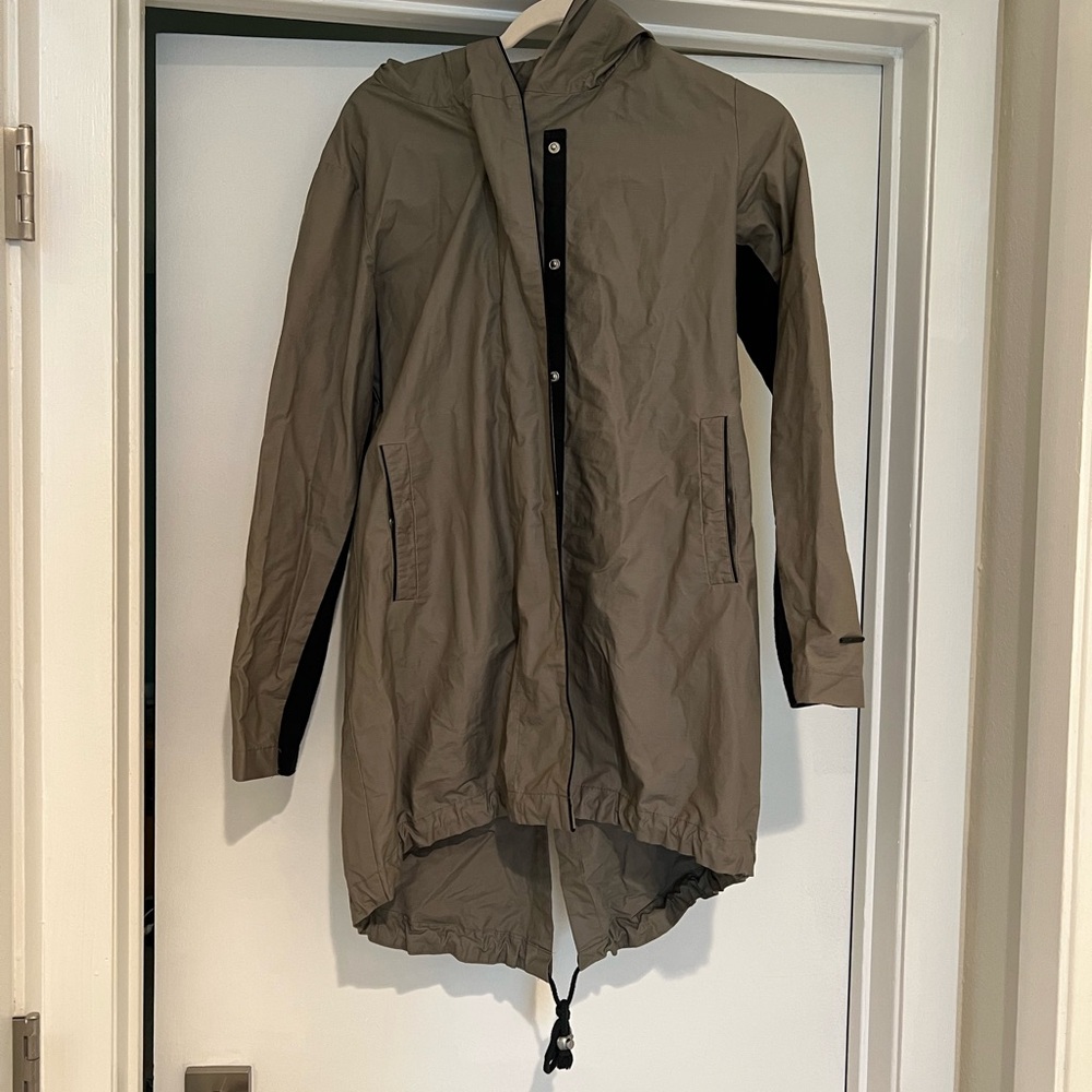 Olive Green Hooded Jacket